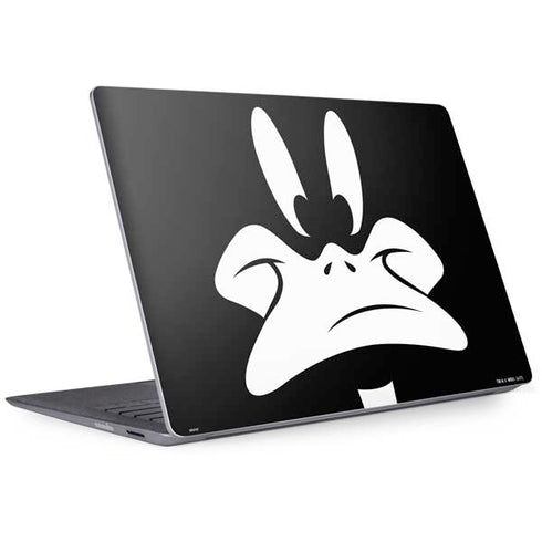 Looney Tunes Daffy Duck Plain Black and White Surface Laptop 2 Skin